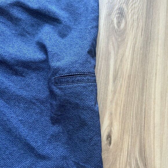 CALLAWAY Men’s Sz 40 Opti-Dri Active Waistband Pebbled Blue Golf Shorts Stretch - Picture 4 of 10